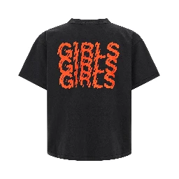 Black Cotton T-Shirt