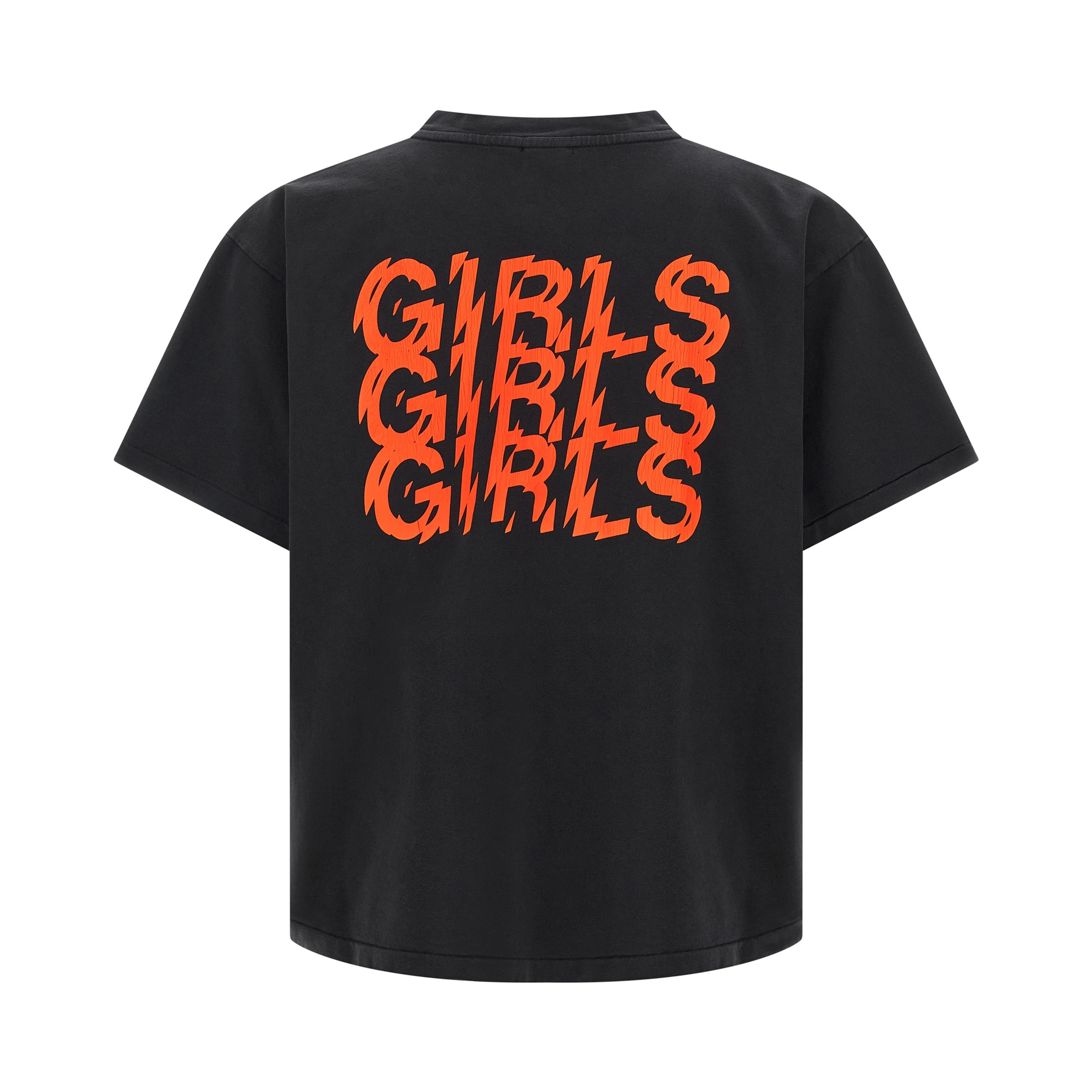 Black Cotton T-Shirt