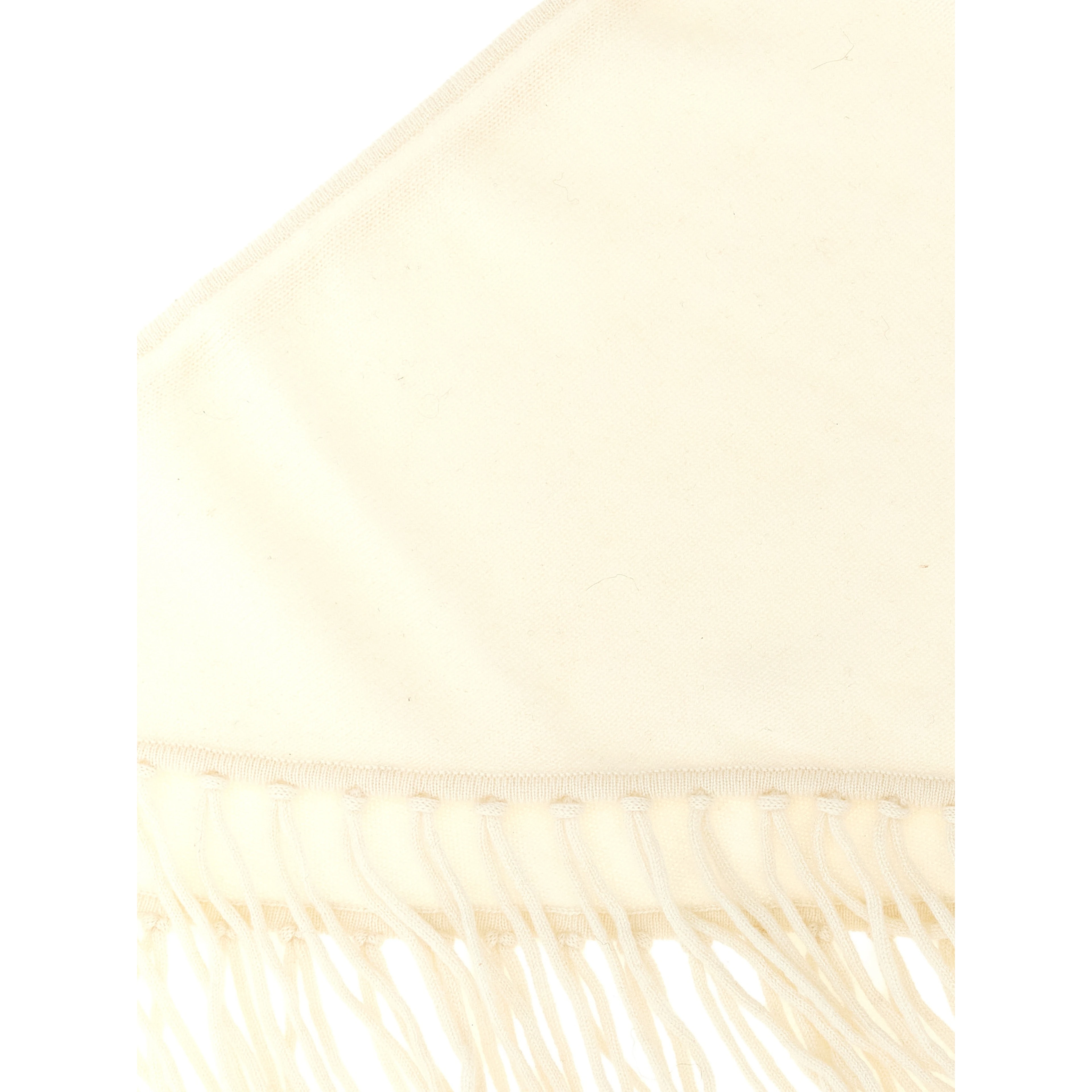 White Cashmere Scarf