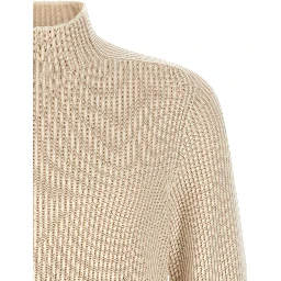 Beige Cashmere Cardigan