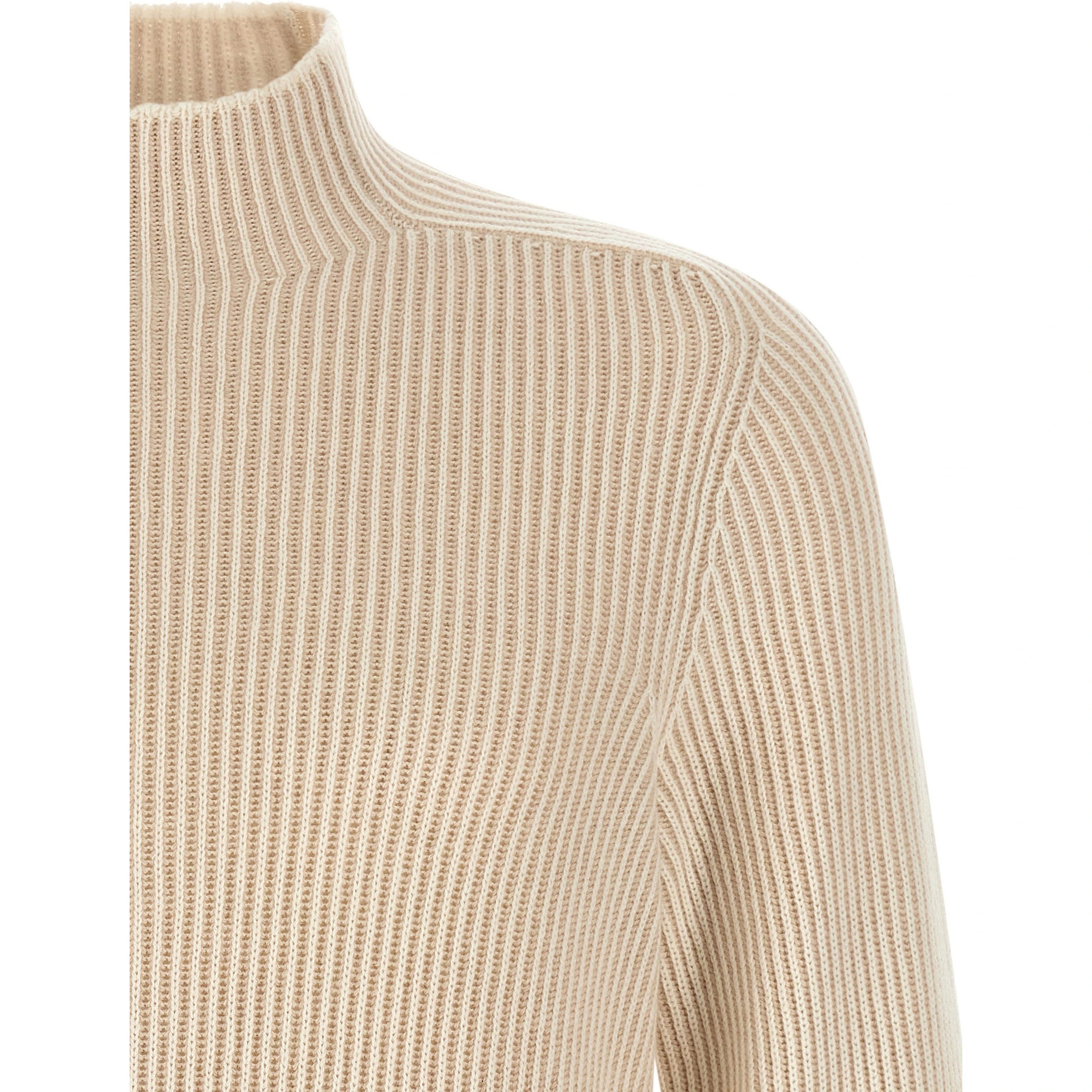 Beige Cashmere Cardigan
