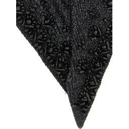 Gray Wool Scarf
