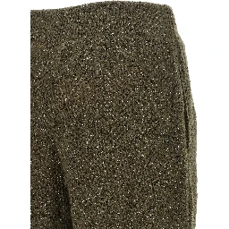 Bicolor Nylon Casual Pants