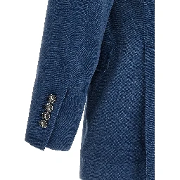 Blue Cotton Blazer