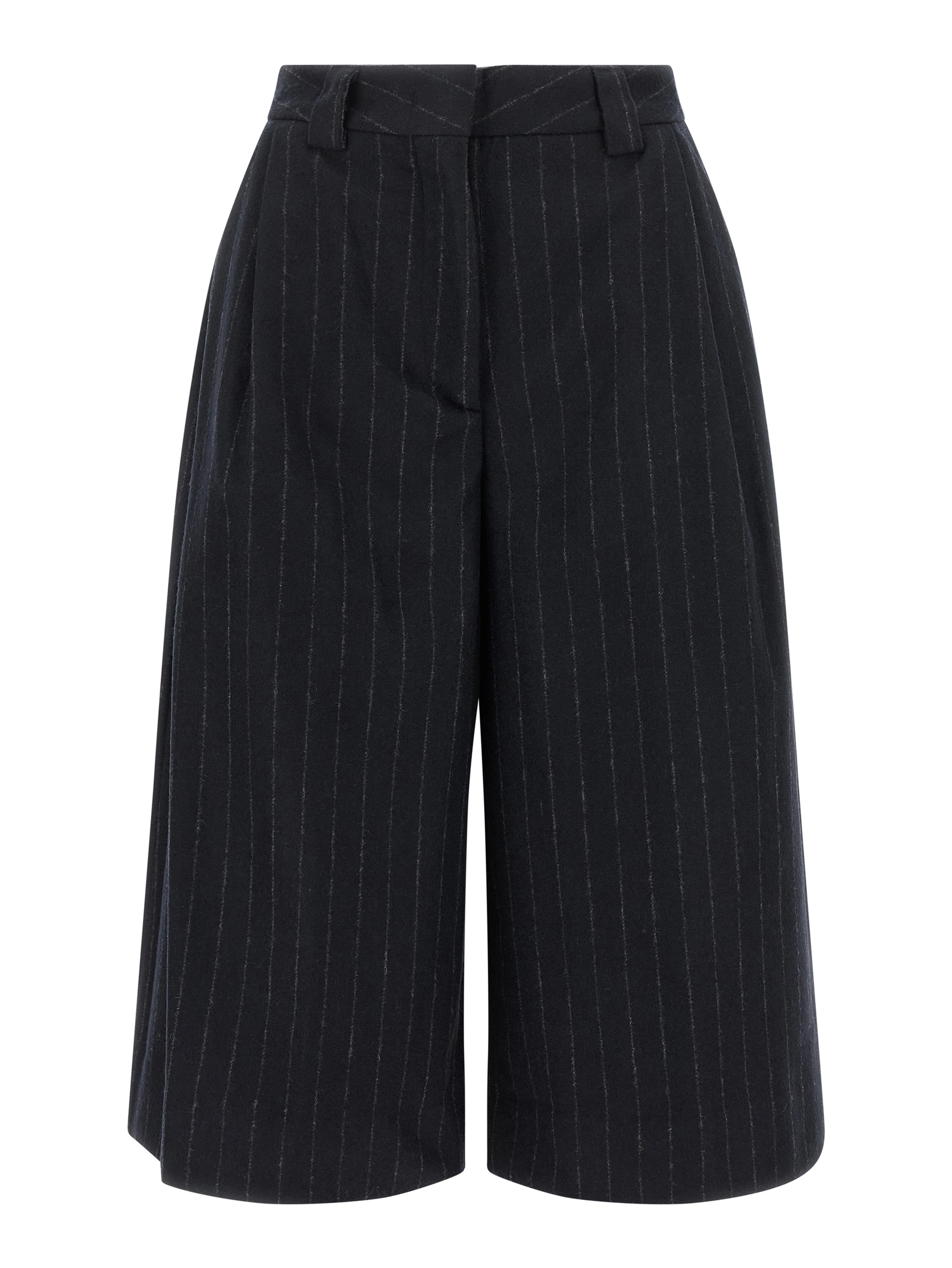 Blue Polyamide Bermuda Shorts