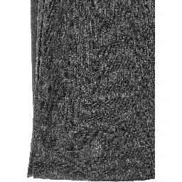 Gray Polyester Bermuda Shorts