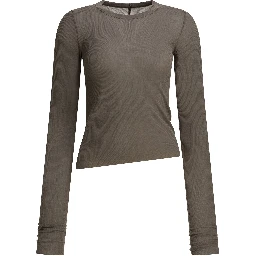 Silk-blend crew-neck T-shirt