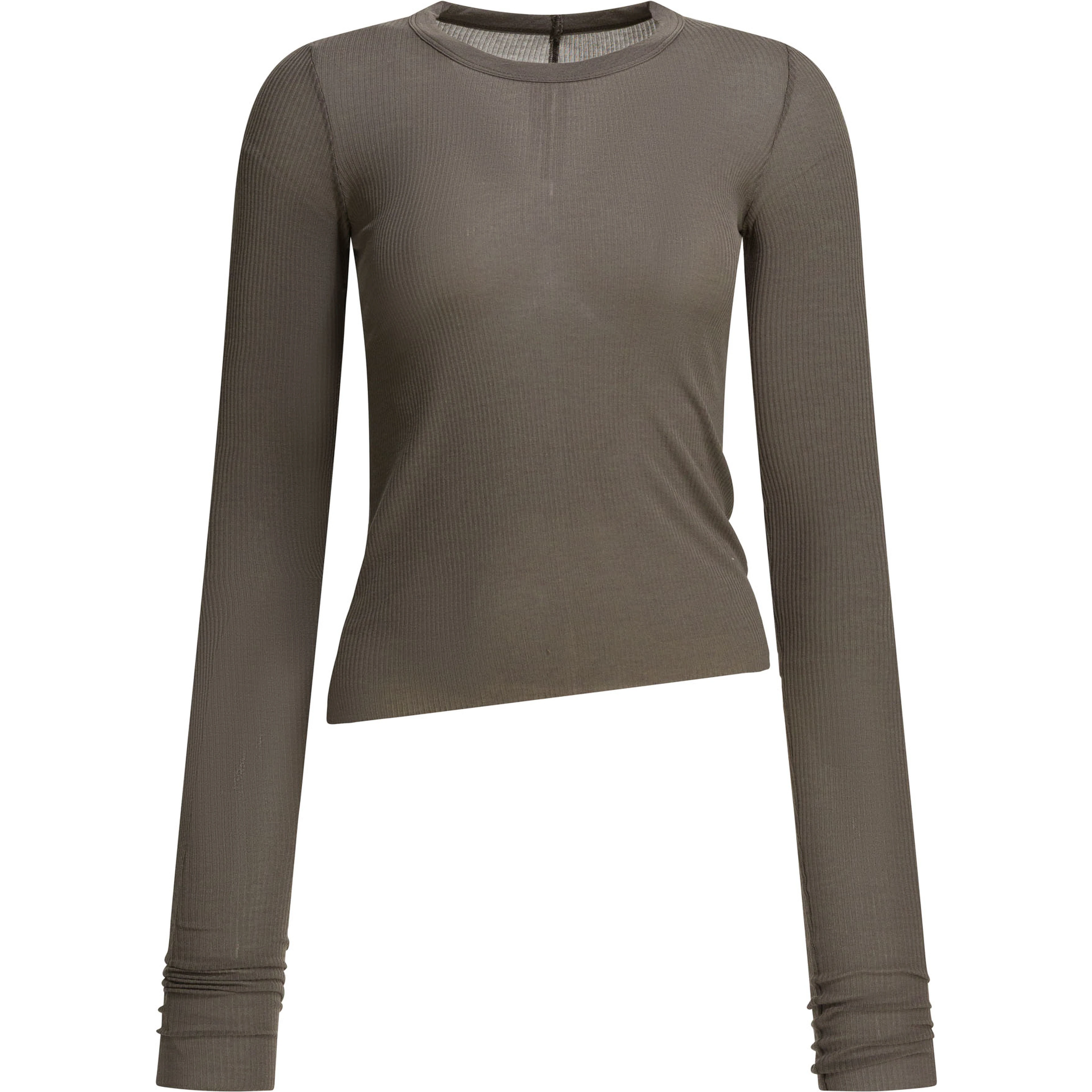 Silk-blend crew-neck T-shirt