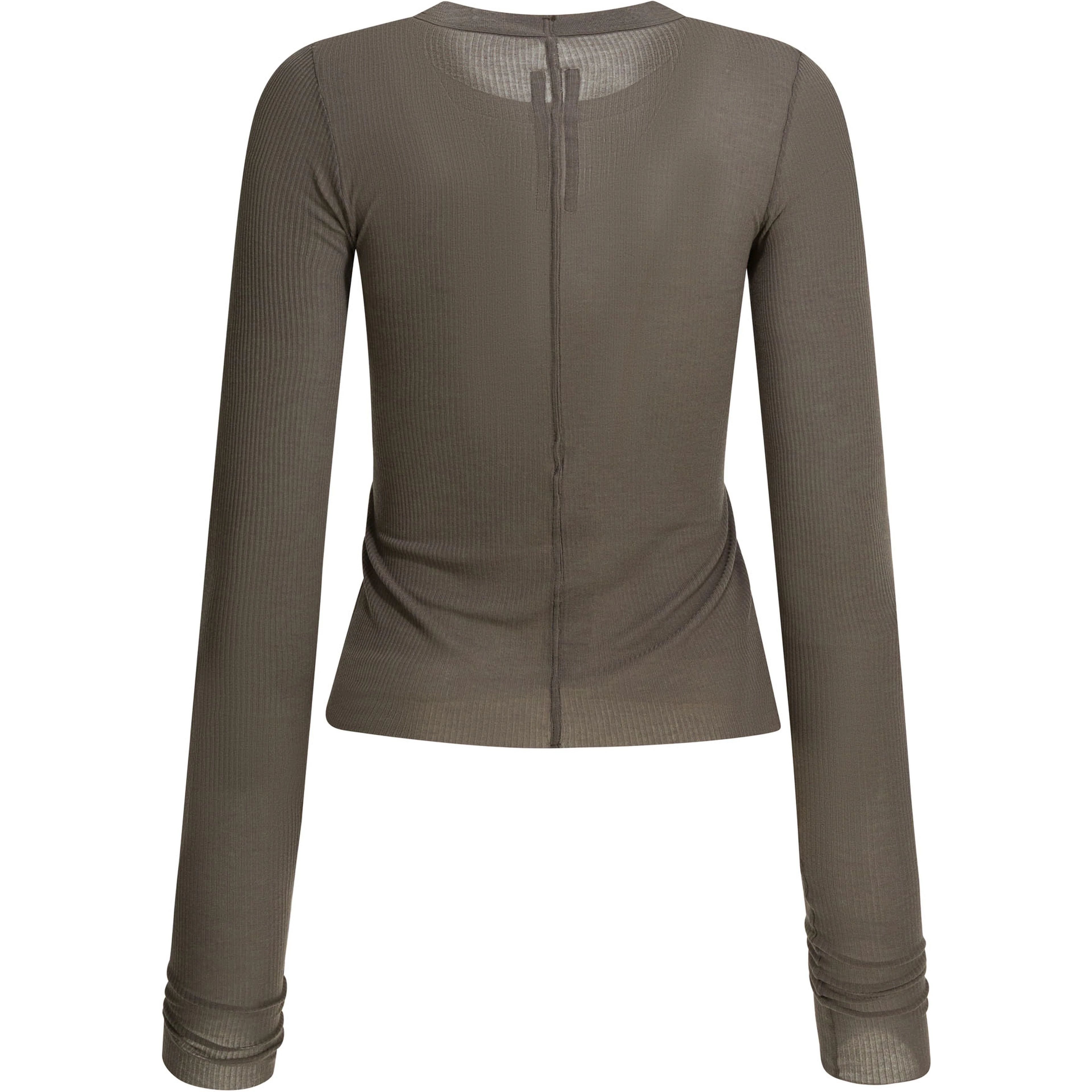 Silk-blend crew-neck T-shirt