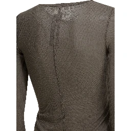 Silk-blend crew-neck T-shirt