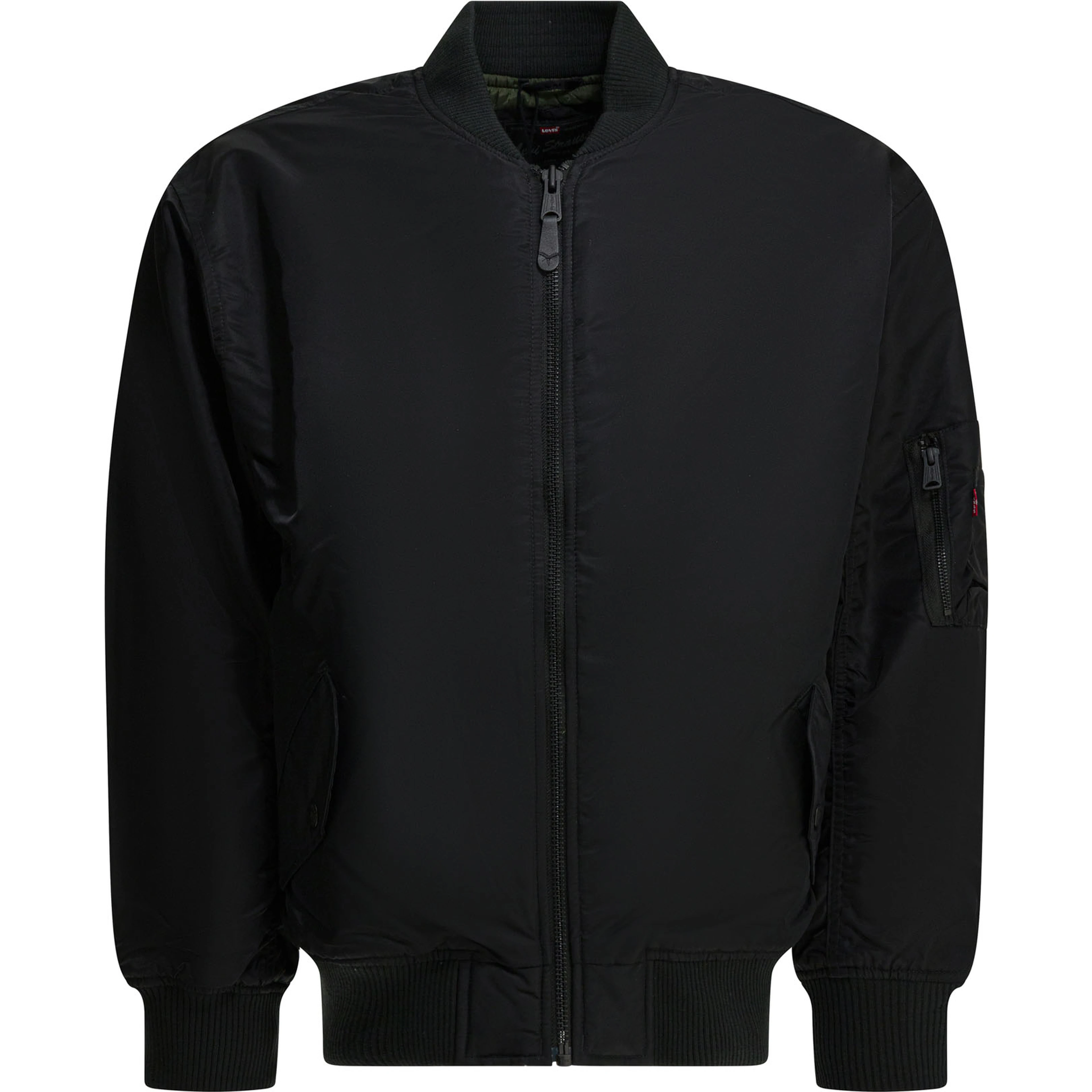 Nylon bomber jacket