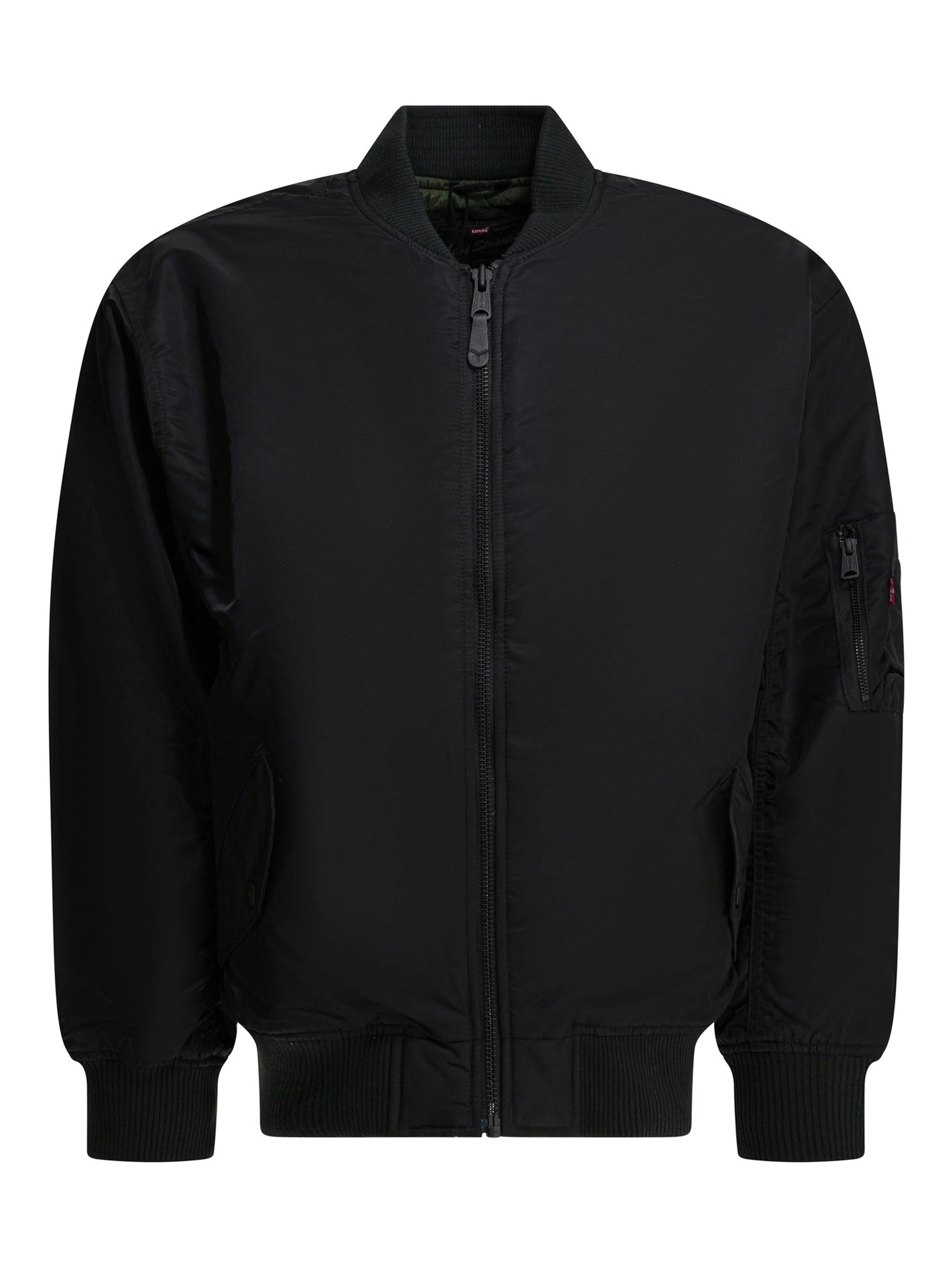 Nylon bomber jacket