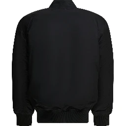 Nylon bomber jacket