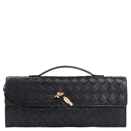 Bottega Veneta Andiamo Long Intreccio Clutch