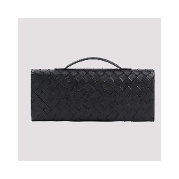 Bottega Veneta Andiamo Long Intreccio Clutch