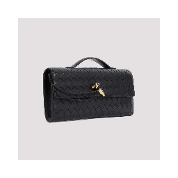 Bottega Veneta Andiamo Long Intreccio Clutch