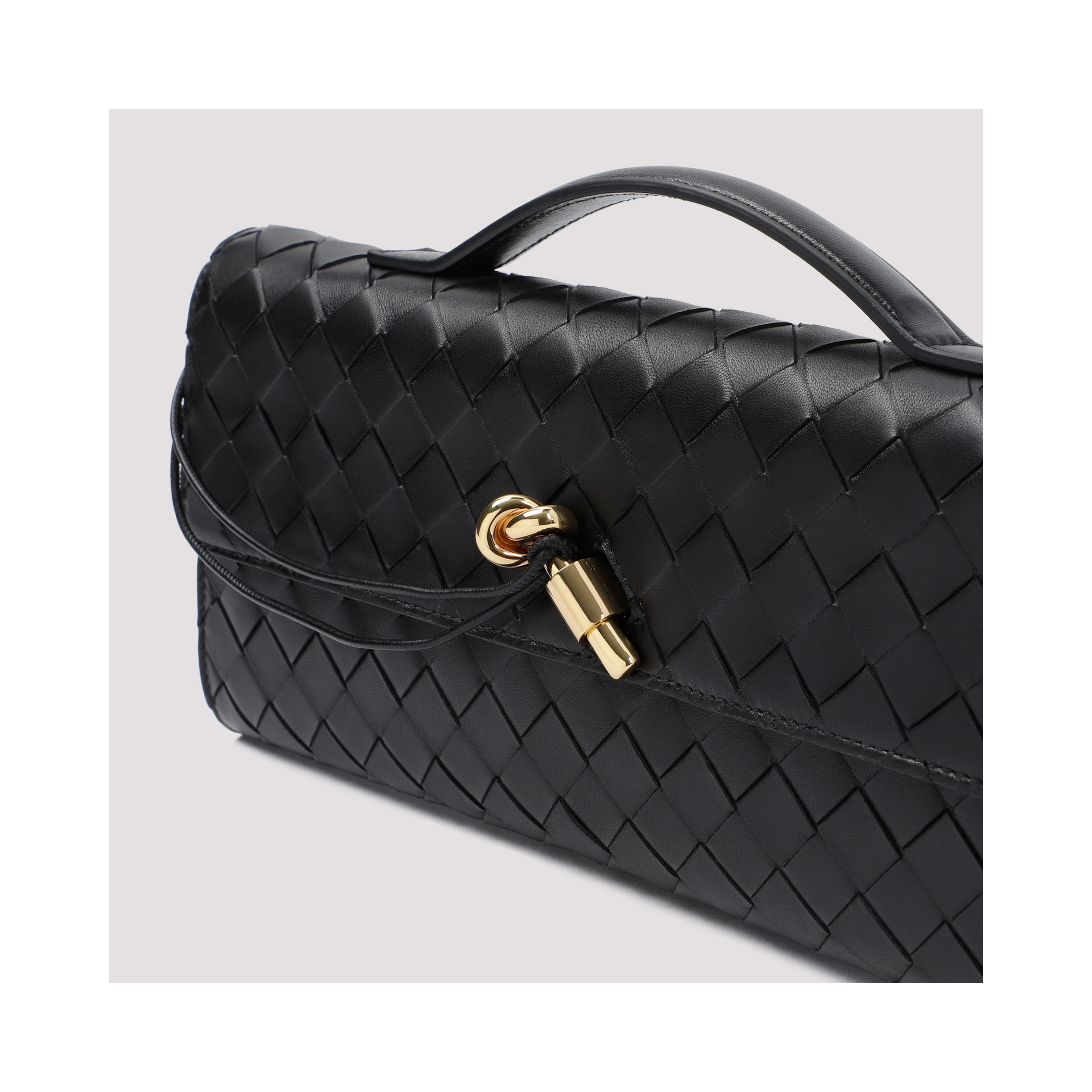 Bottega Veneta Andiamo Long Intreccio Clutch