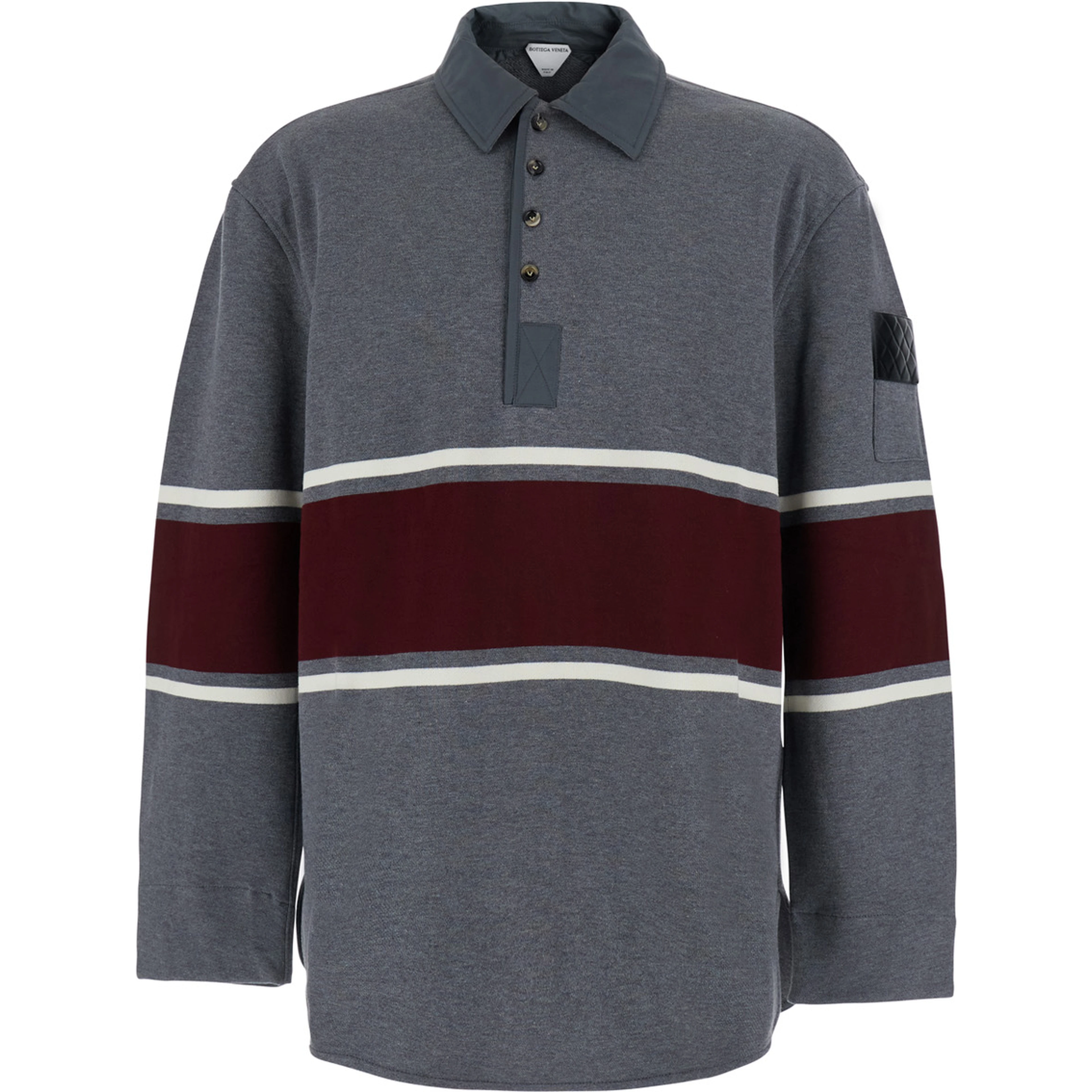 COLLO POLO IN FELPA MEGA RIGA