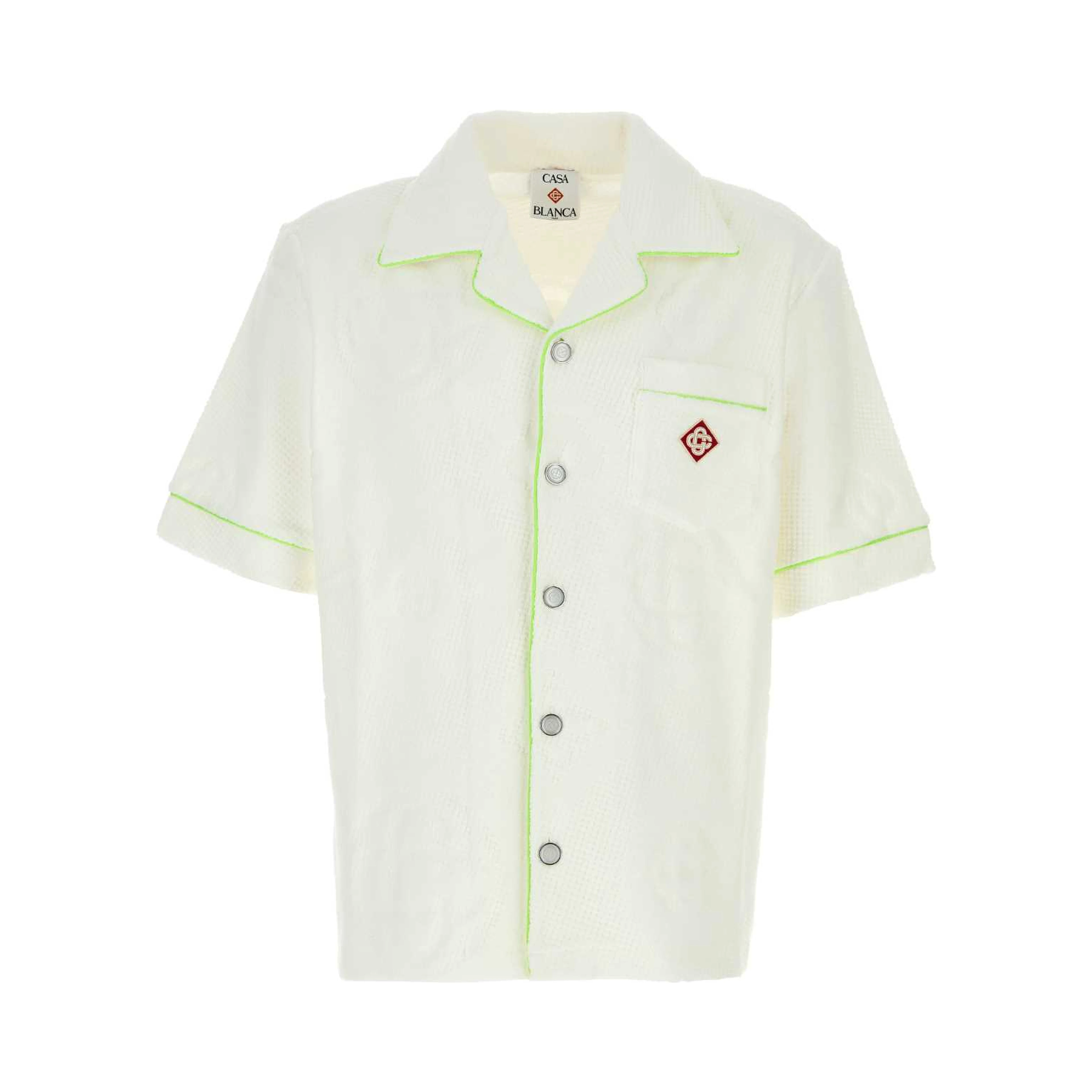 TOWELLING MONOGRAM SHIRT