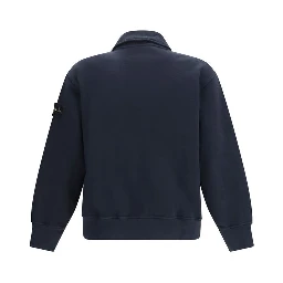 Blue Cotton Polo Shirt