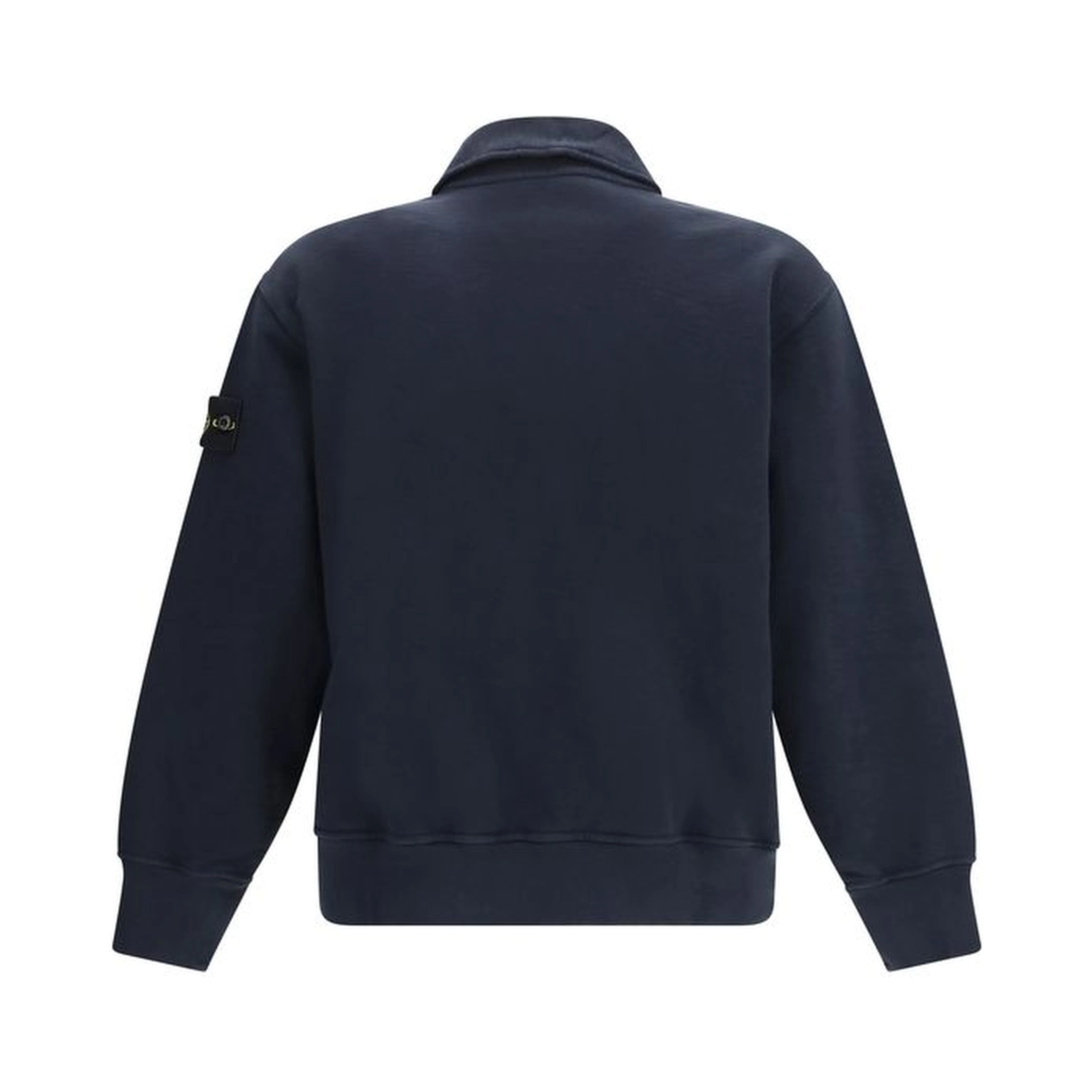 Blue Cotton Polo Shirt