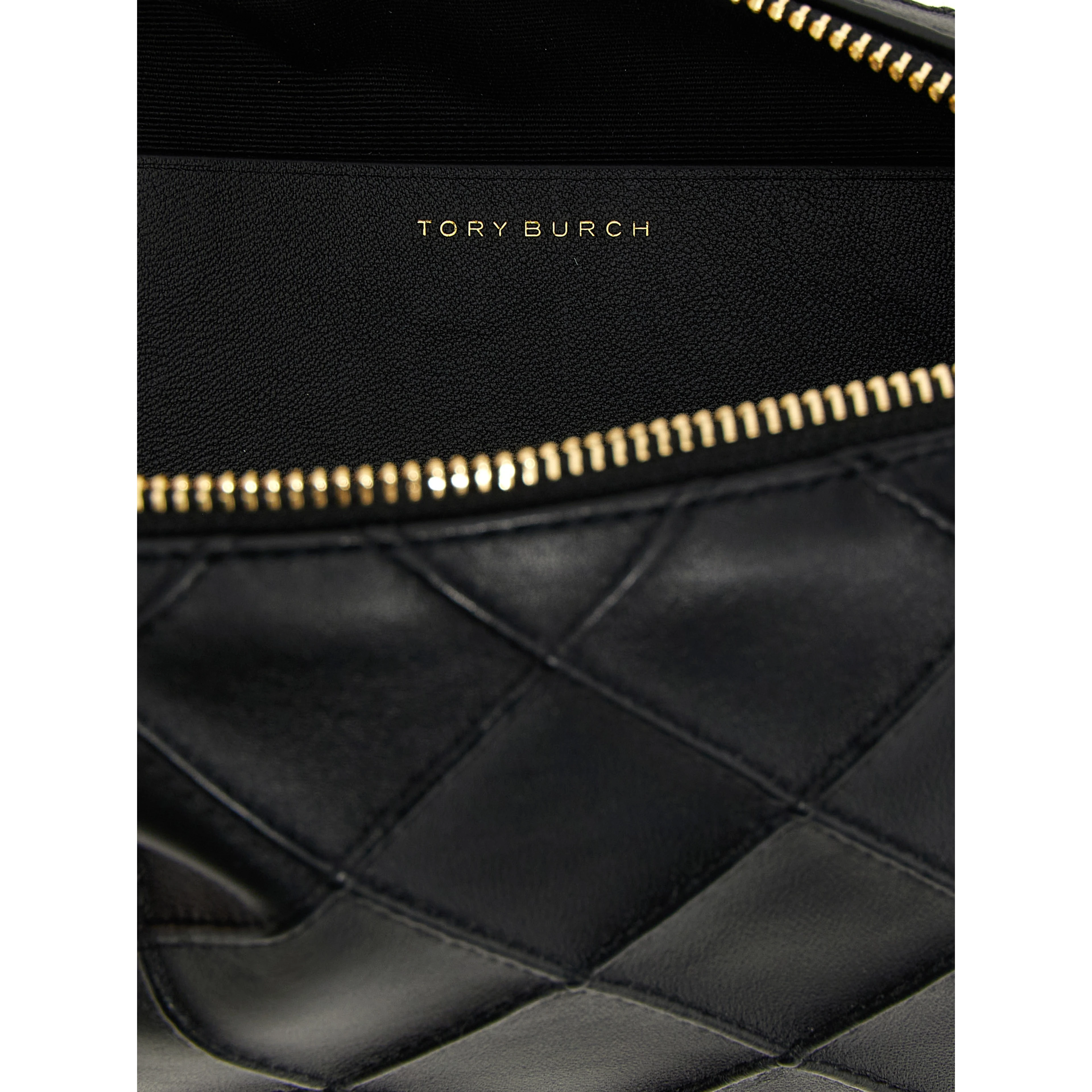 Black Lamb Leather Crossbody Bag