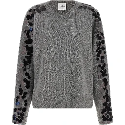 Gray Wool Cardigan