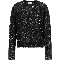 Black Wool Cardigan