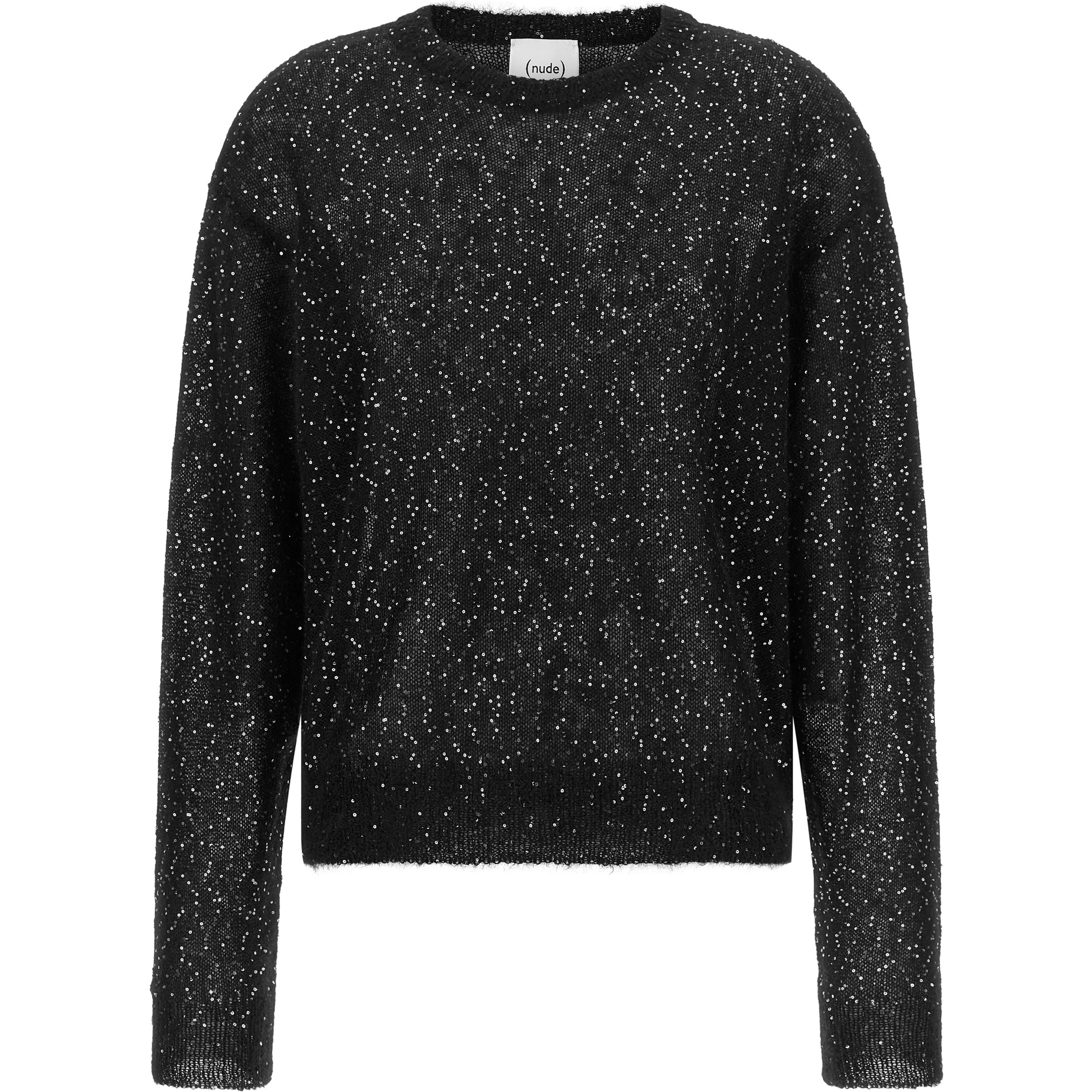 Black Wool Cardigan
