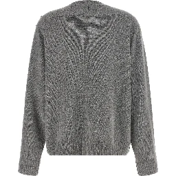 Gray Wool Cardigan