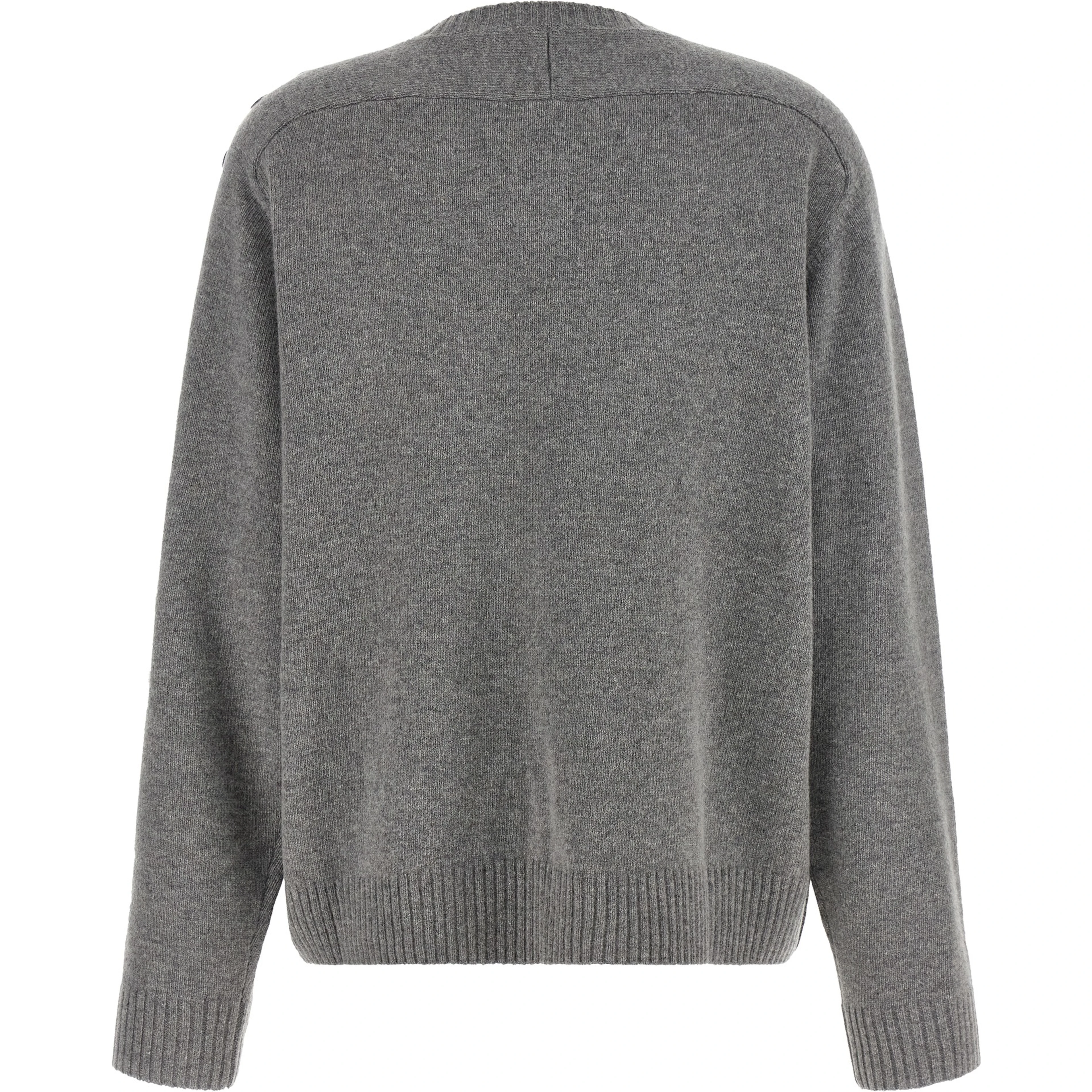 Gray Wool Cardigan