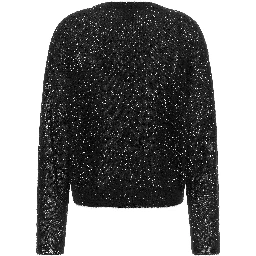 Black Wool Cardigan
