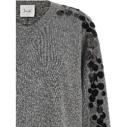 Gray Wool Cardigan