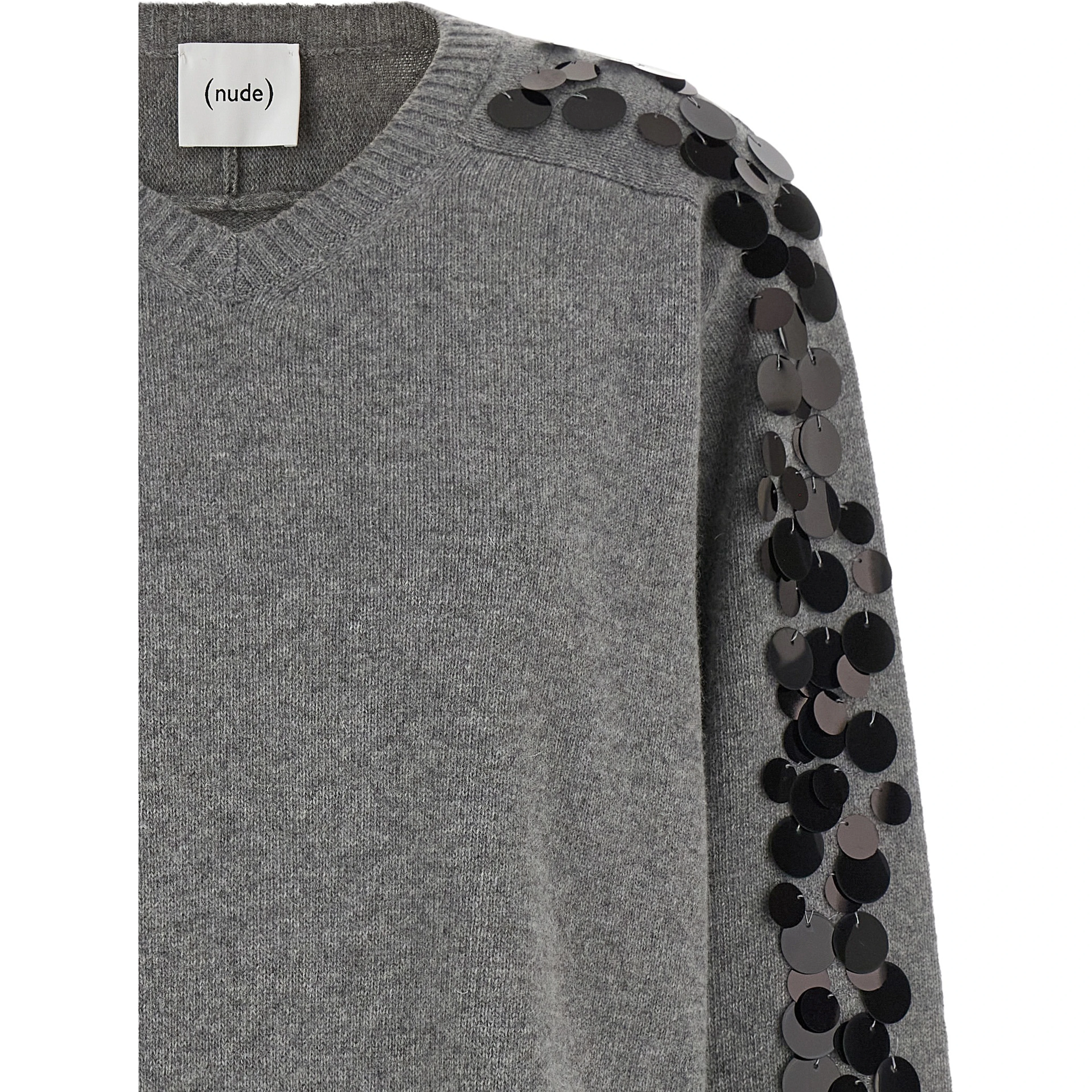 Gray Wool Cardigan