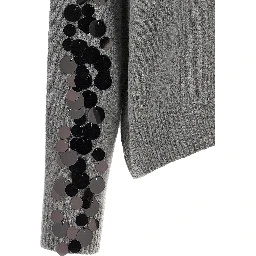 Gray Wool Cardigan