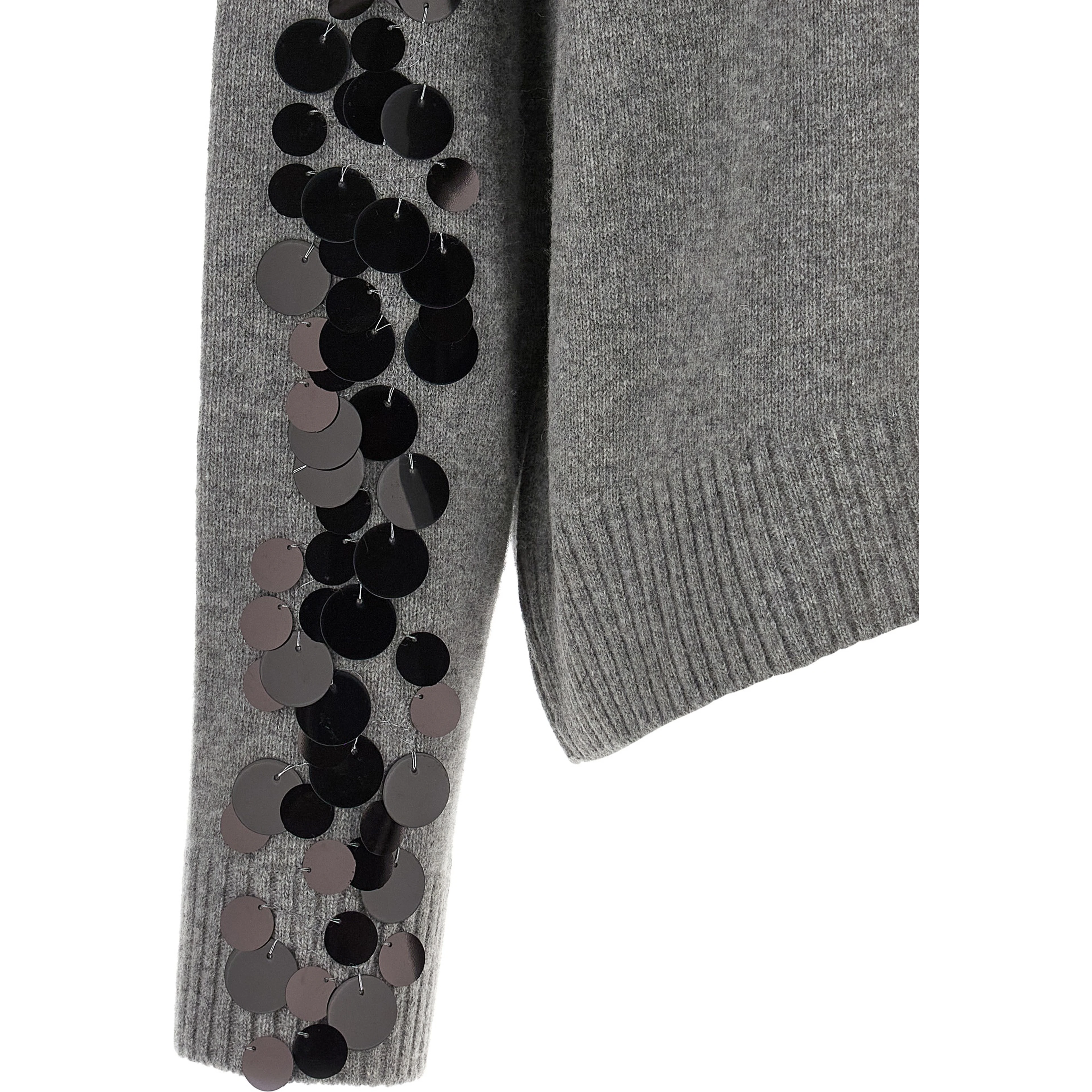 Gray Wool Cardigan