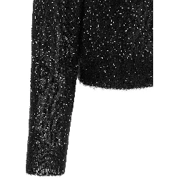 Black Wool Cardigan