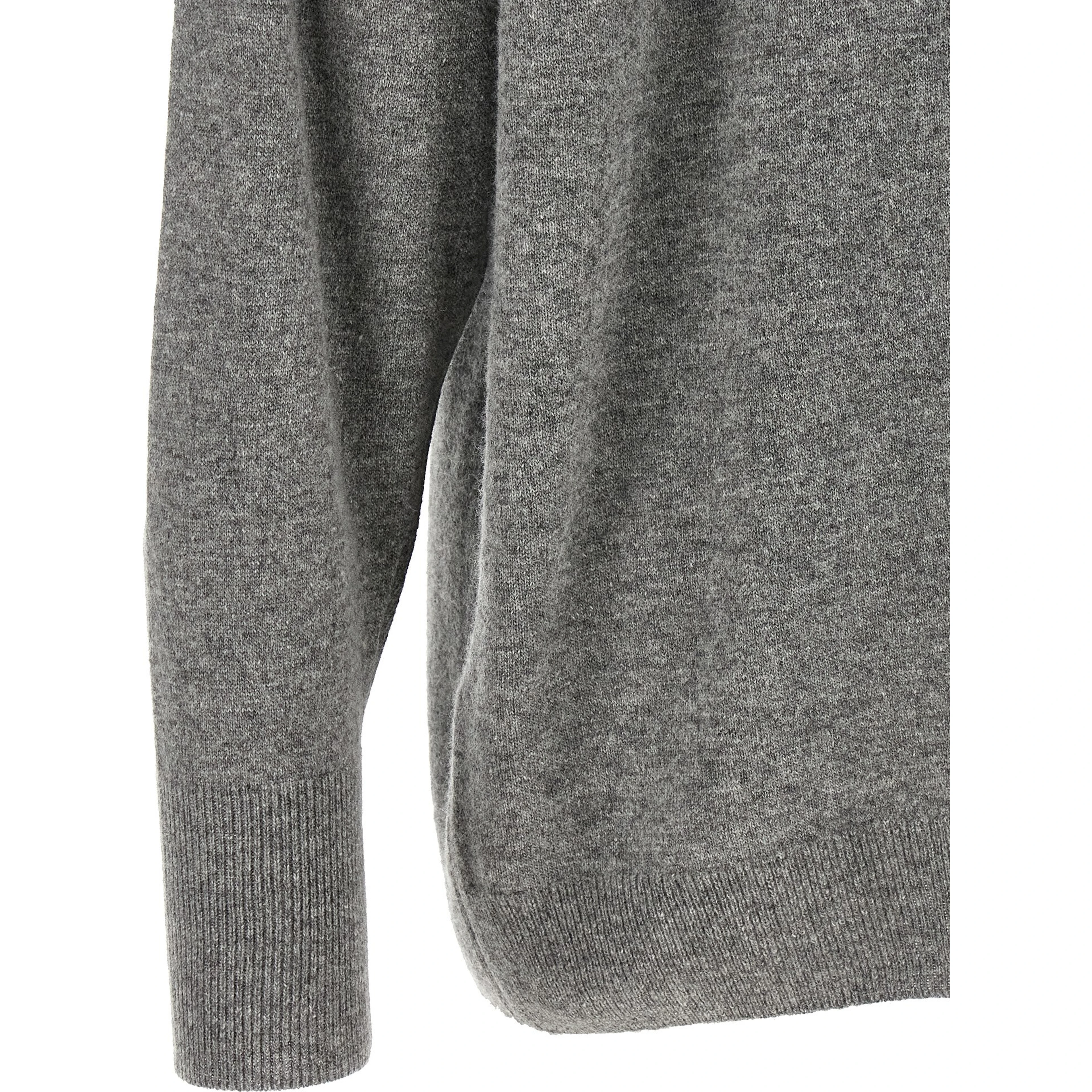 Gray Wool Cardigan