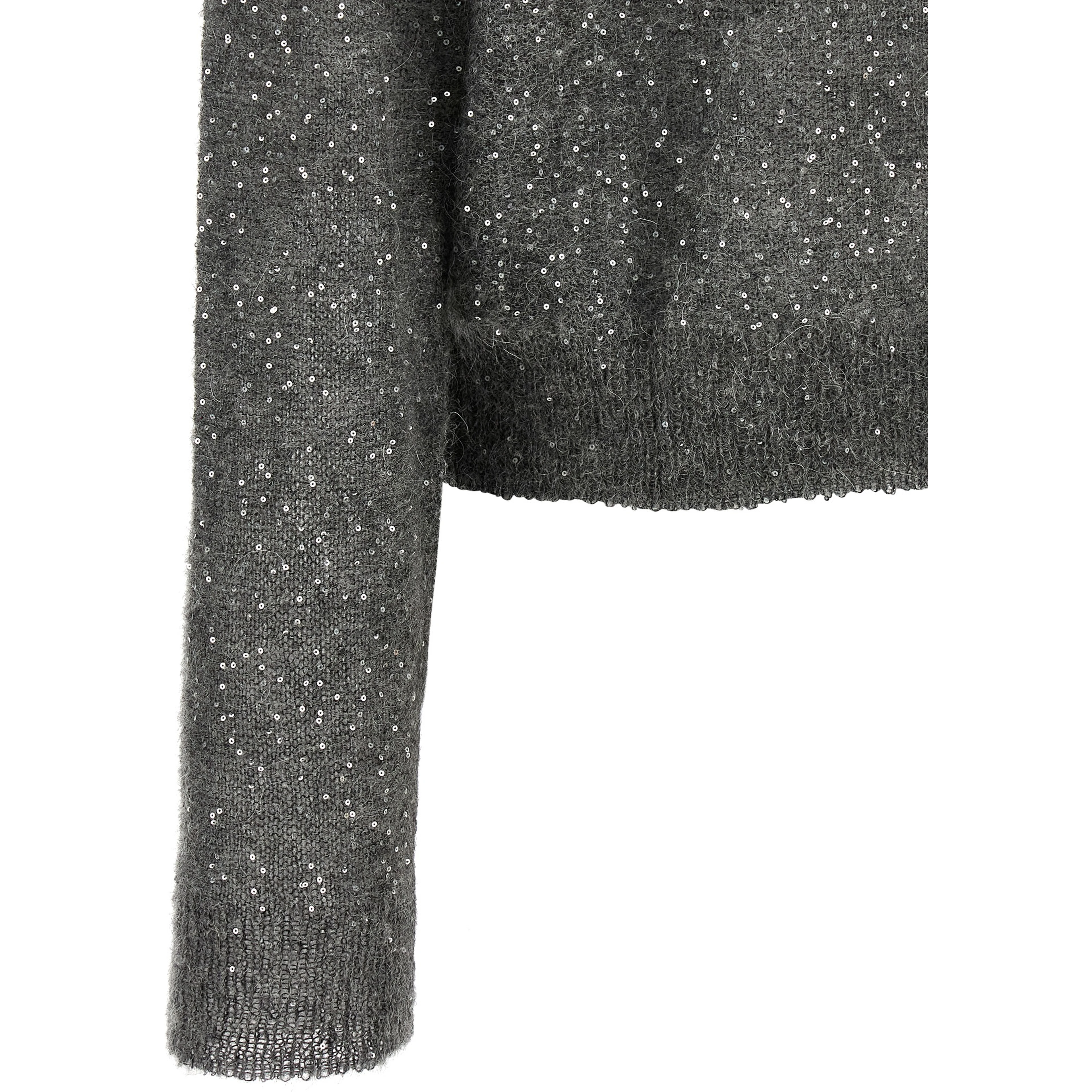 Gray Wool Cardigan