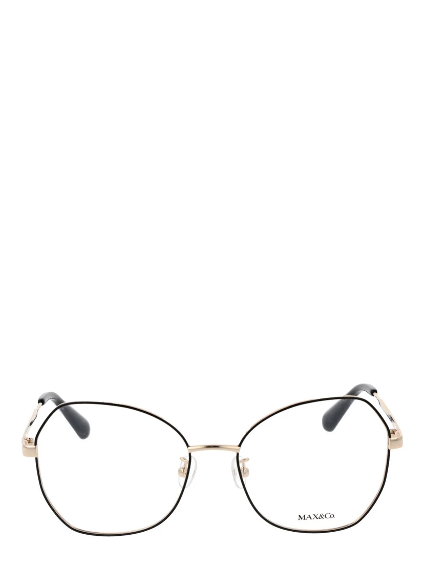 Black Metal Glasses (Frames)