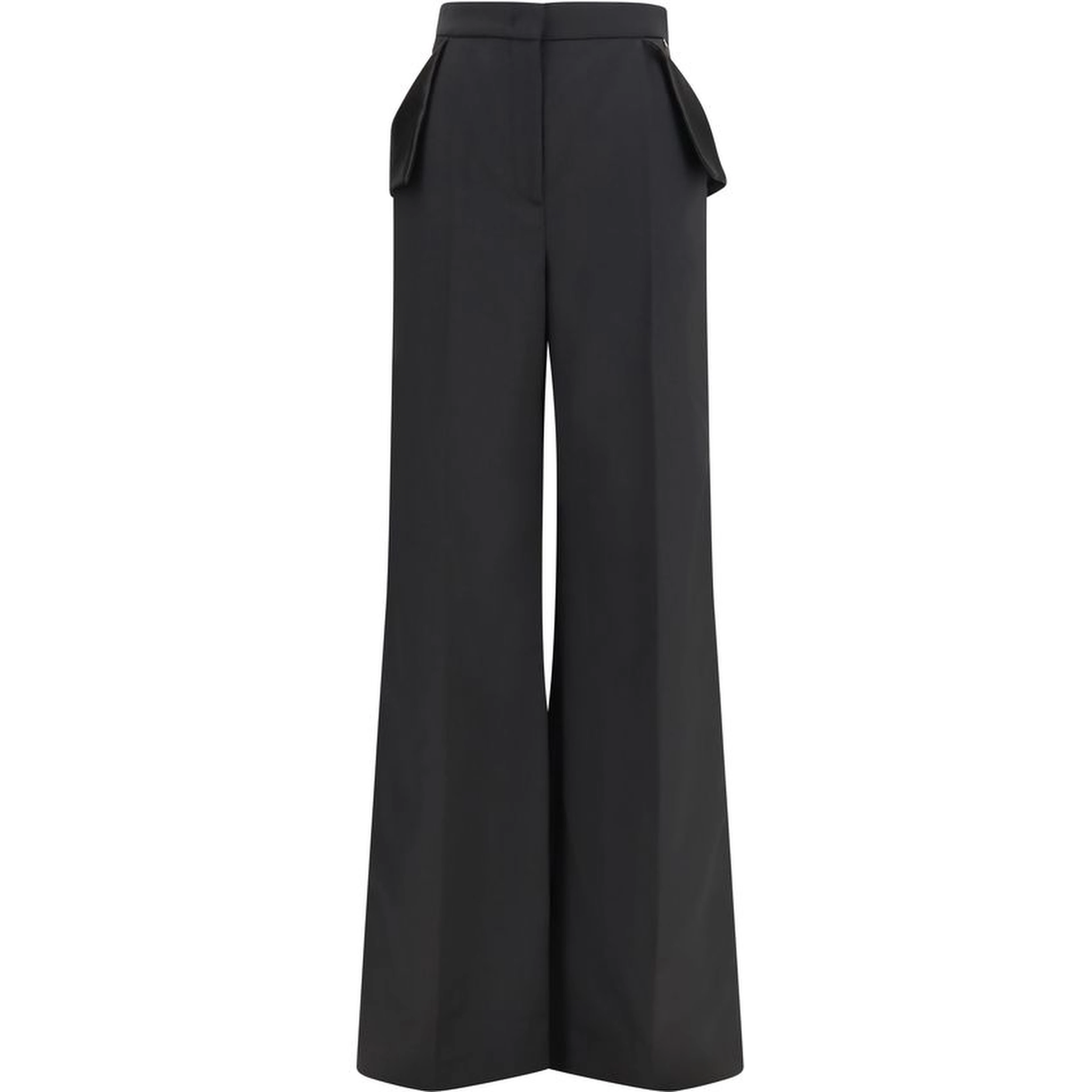 Black Recycled Polyester Pants
