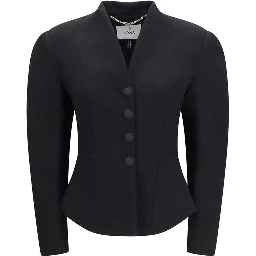 Black Polyester Jacket