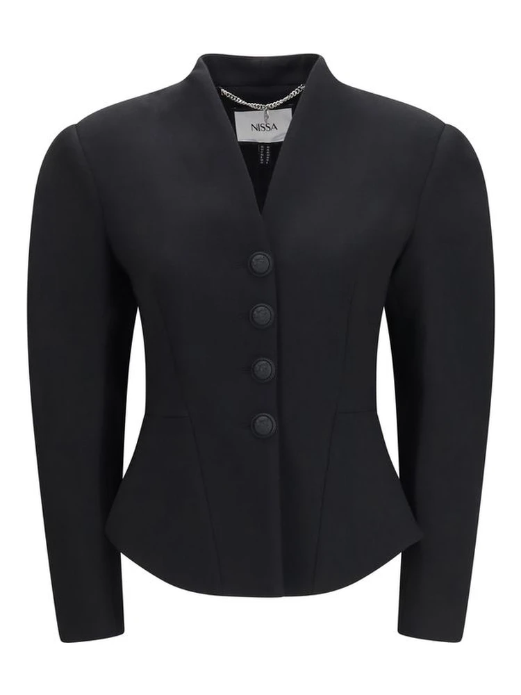 Black Polyester Jacket