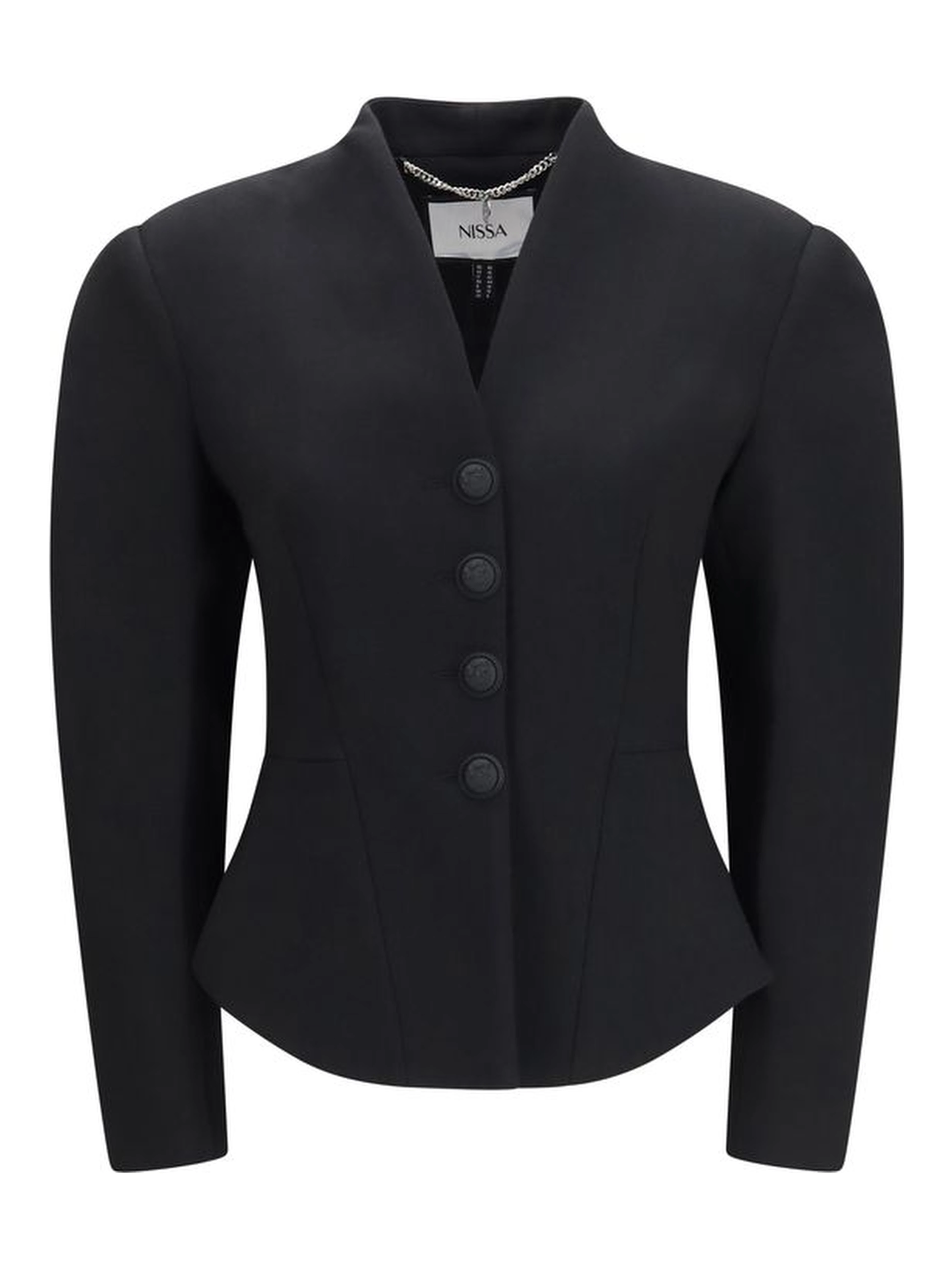 Black Polyester Jacket