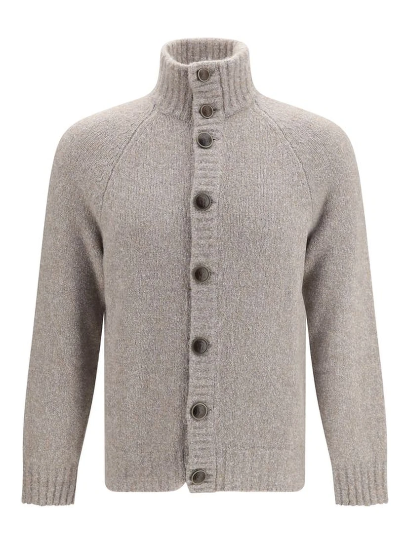 Gray Wool Oves Aries Cardigan