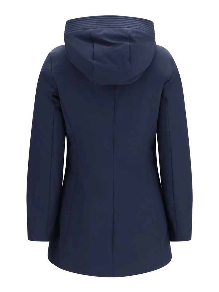 Blue Polyester Parka alternative