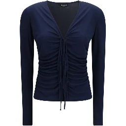Blue Viscose Shirt