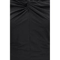 Black Polyester Bodysuit