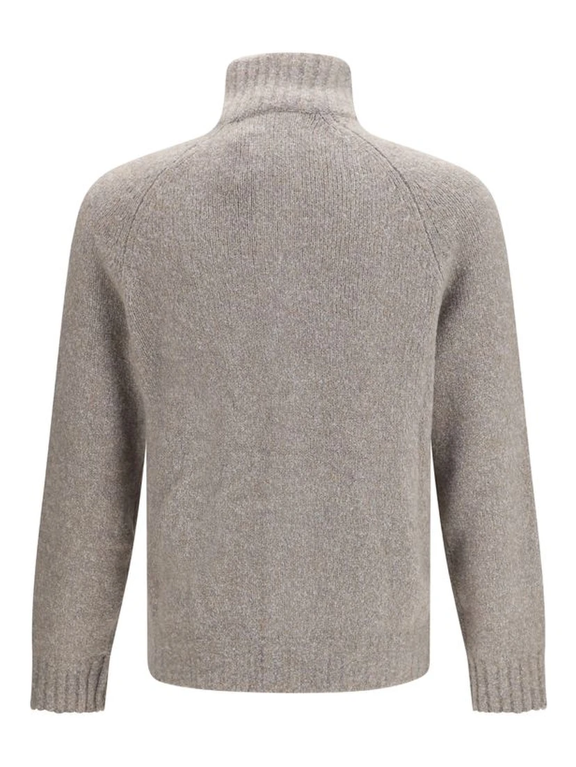 Gray Wool Oves Aries Cardigan