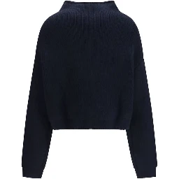 Blue Cashmere Cardigan